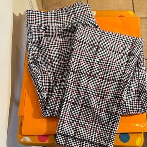 Houndstooth Pull On Pants